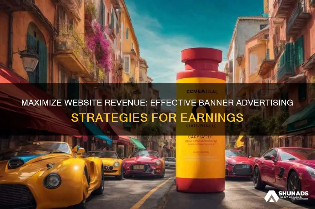 how to use banner advertise on webstie and earn
