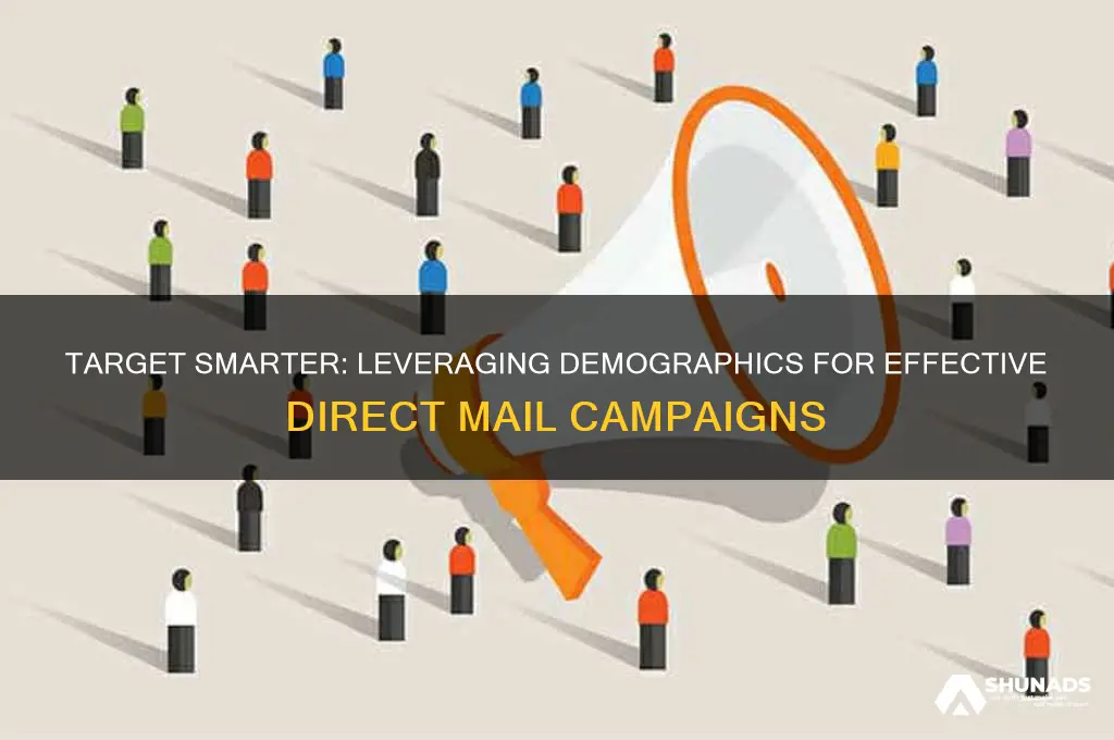 how to use demographics for direct mail advertising