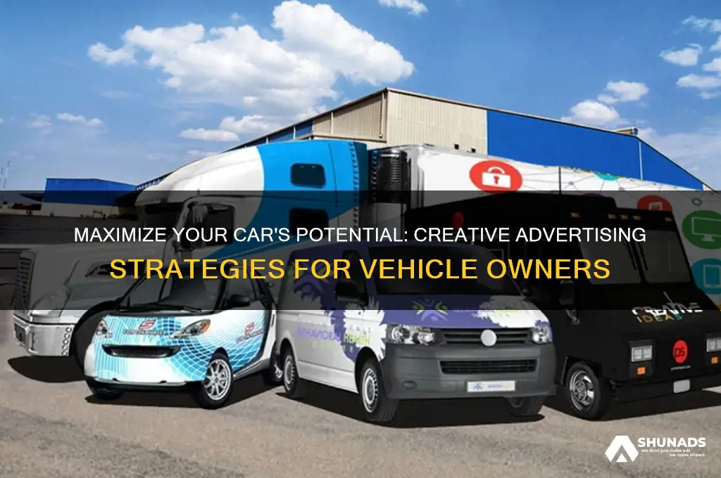 how to use my car for advertising