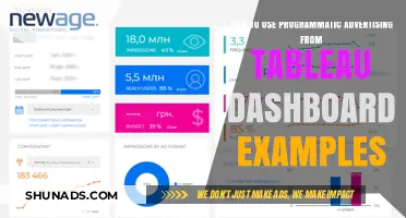 Boost Campaigns: Programmatic Advertising via Tableau Dashboard Examples