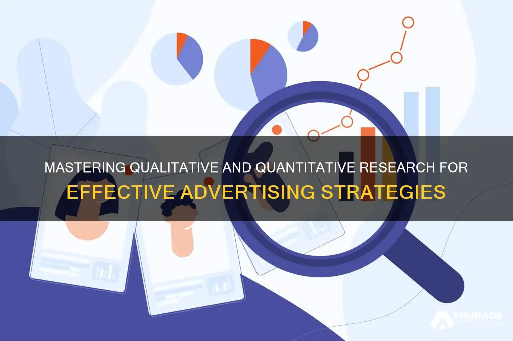how to use qualitative and quantitative research in advertising