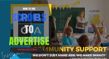 Leveraging Schools for Effective Community-Based Advertising Strategies