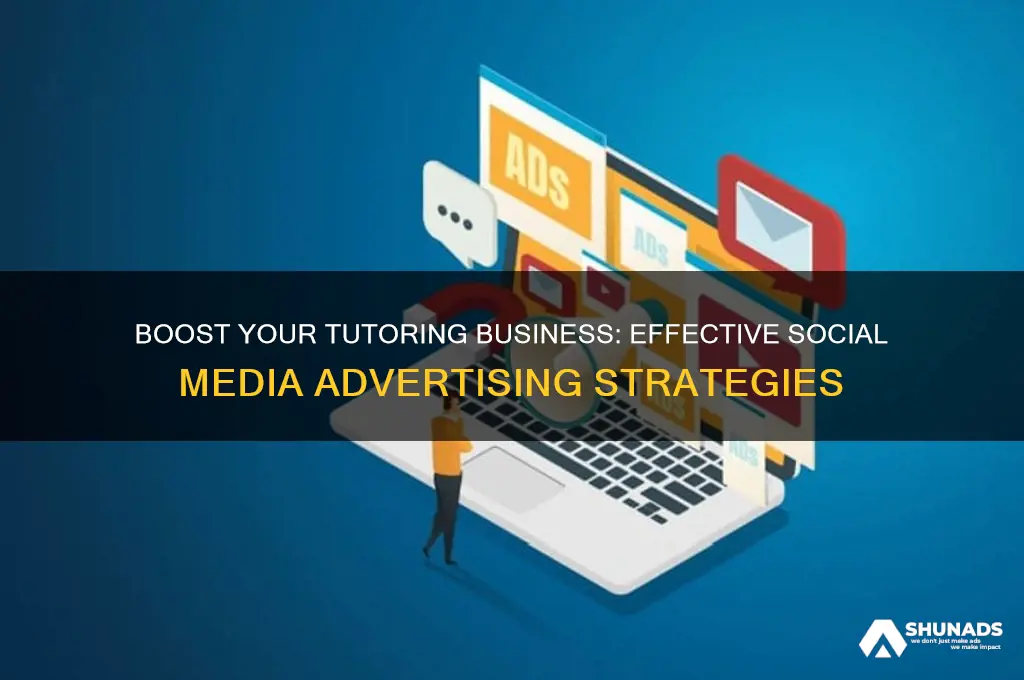 how to use social media to advertise your tutoring business