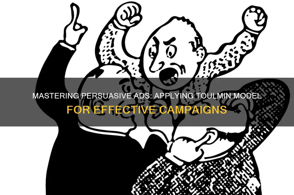how to use toulmin model for advertisement