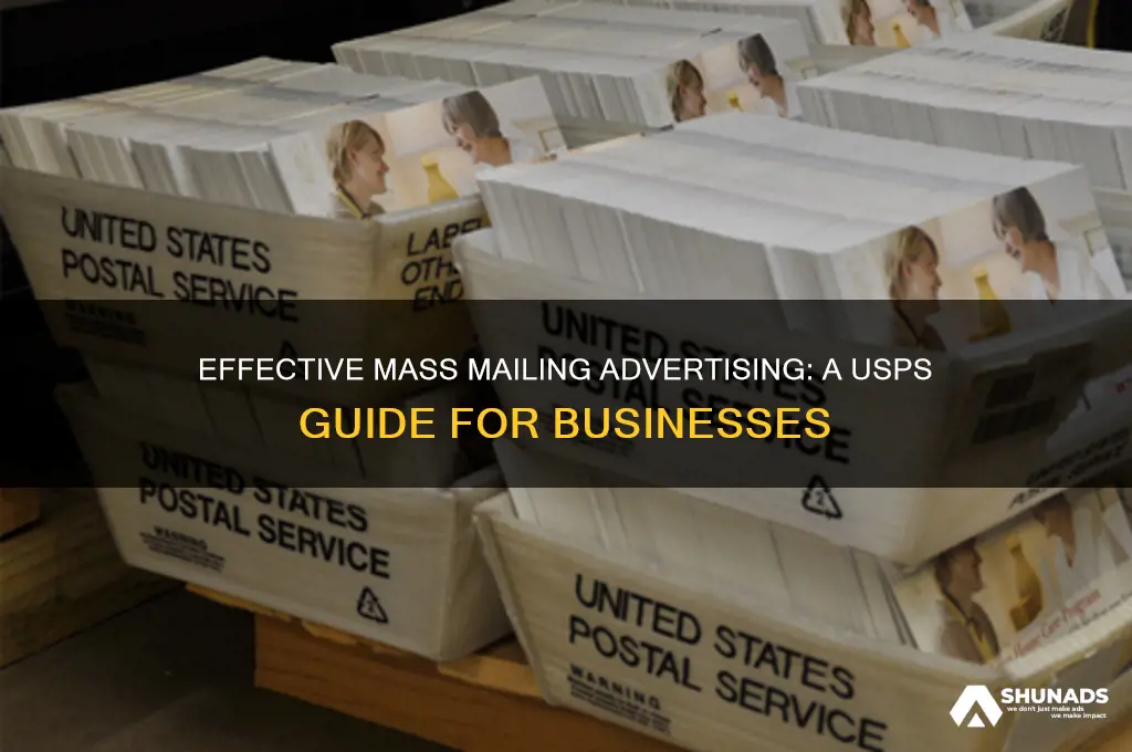 how to use usps for mass mailing advertising