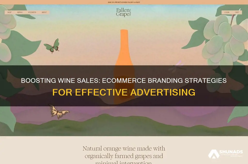 how to wine companies advertise ecommercegin branding