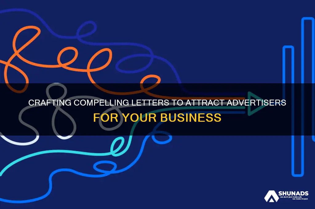 how to write a letter to get advertisers