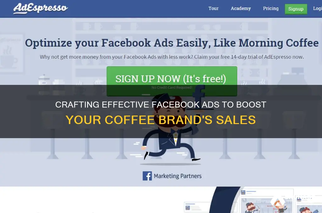 how to write good facebook advertising coffee