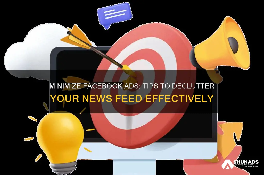 how tocut down on the facebook advertisements in your feed
