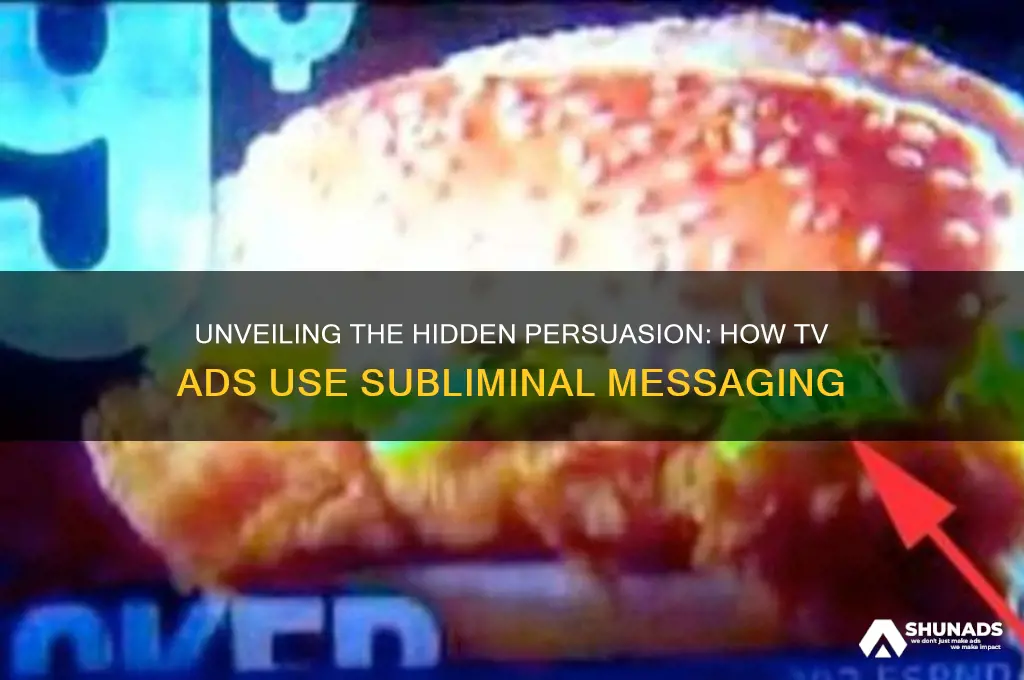 how tv advertisements use subliminal messaging