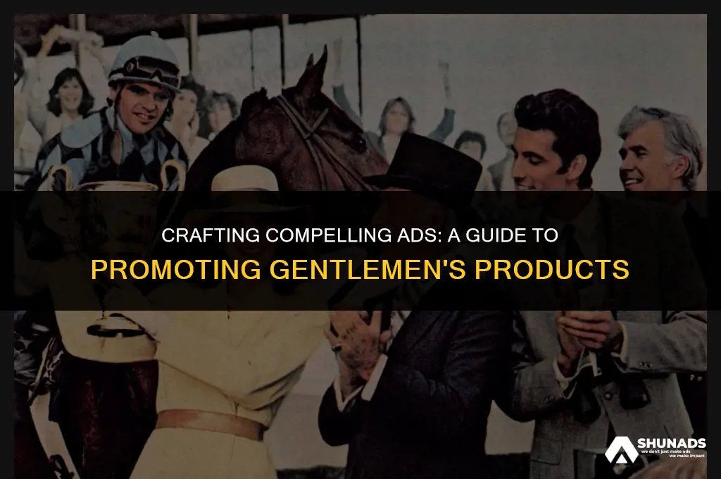 how u make advertise of gent