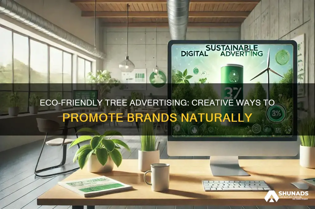 how we can advertise on trees