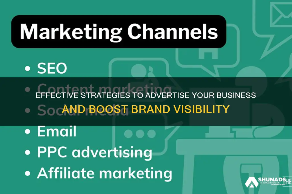 how will you advertise your business