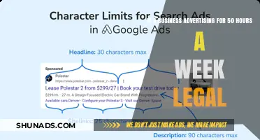 Is 50-Hour Weekly Business Advertising Legal? Exploring the Limits