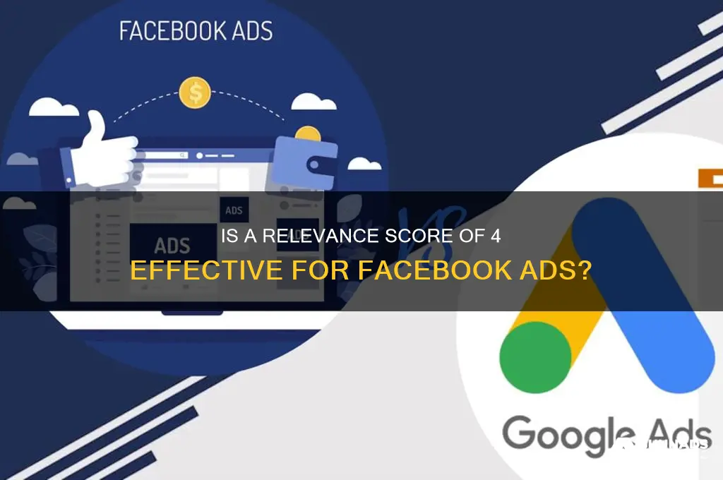 is a relevance of 4 good in facebook advertising