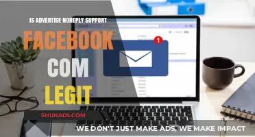 Is advertise noreply support facebook com Legitimate? A Detailed Analysis