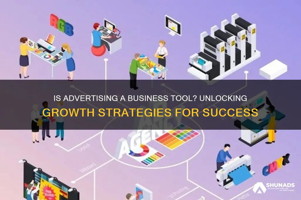 is advertising a business tool