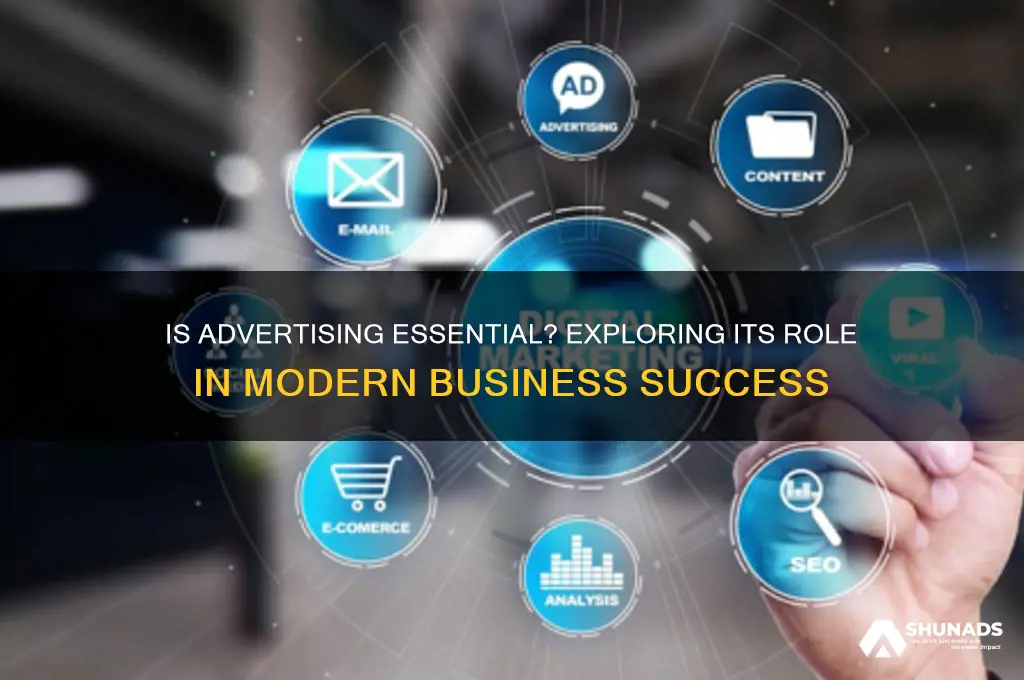 is advertising an essential business