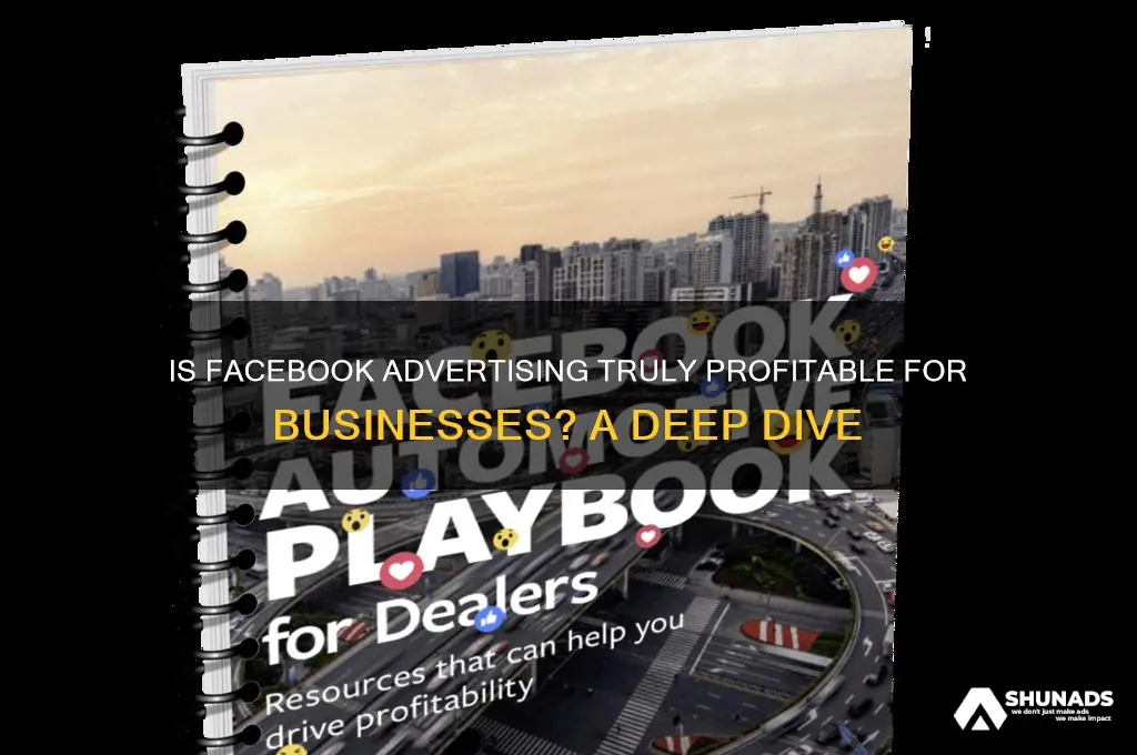 is advertising for compamies on facebook actually profitable