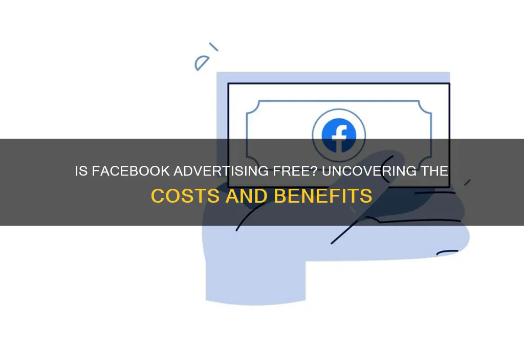 is advertising on facebook free