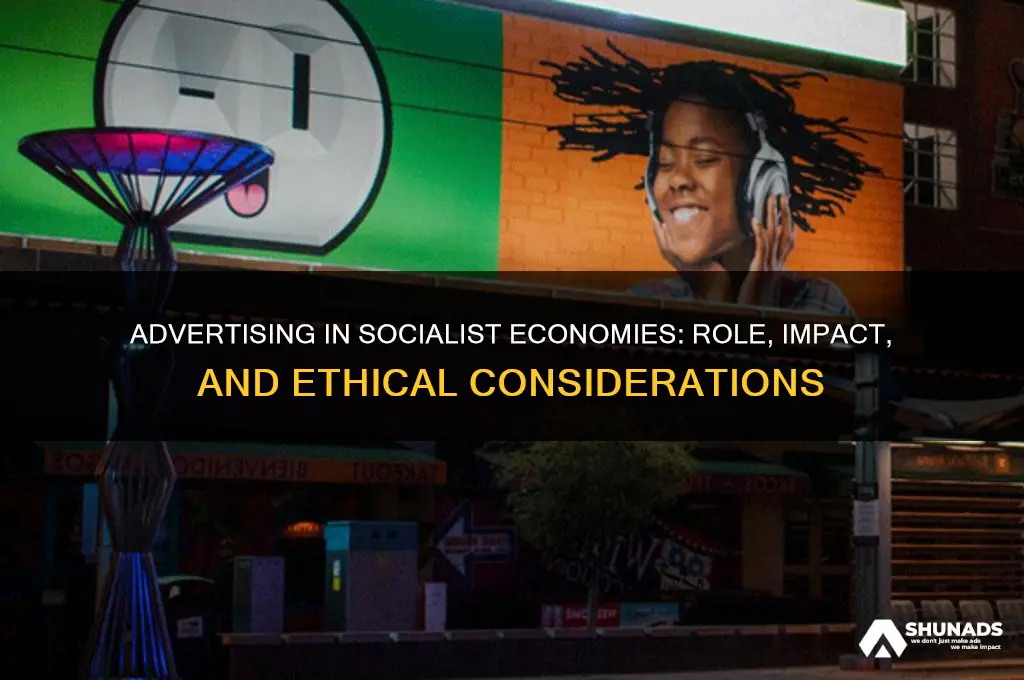 is advertising used in a socialist economy