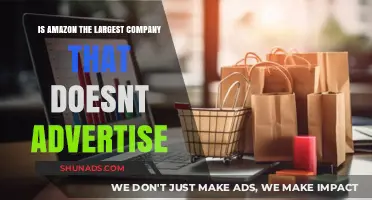 Is Amazon the Largest Company That Doesn't Advertise?