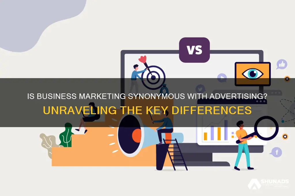 is business marketing also advertising
