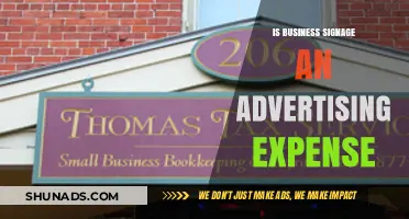 Is Business Signage an Advertising Expense? Understanding Tax Implications
