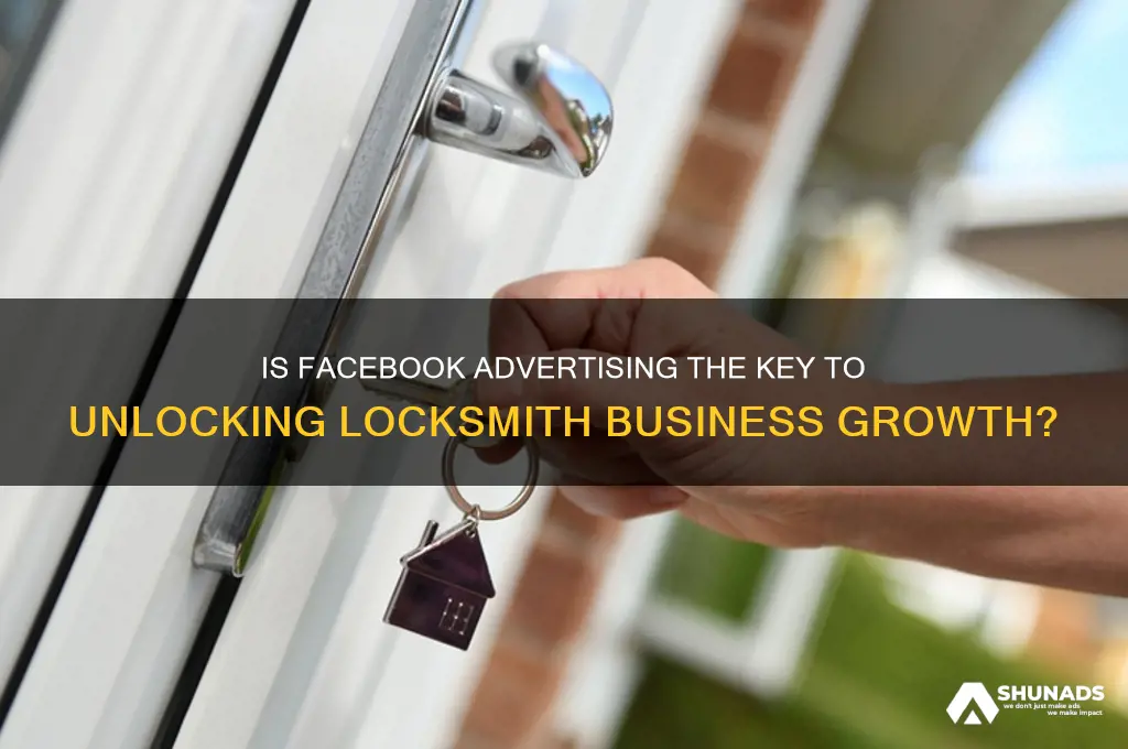 is facebook advertising good for locksmiths