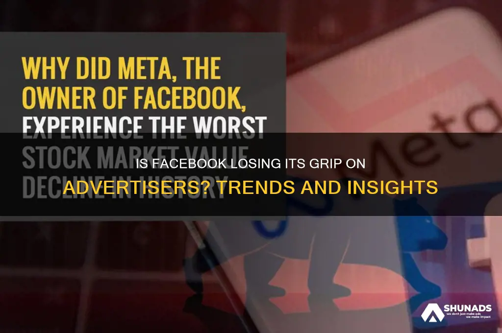 is facebook losing advertisers