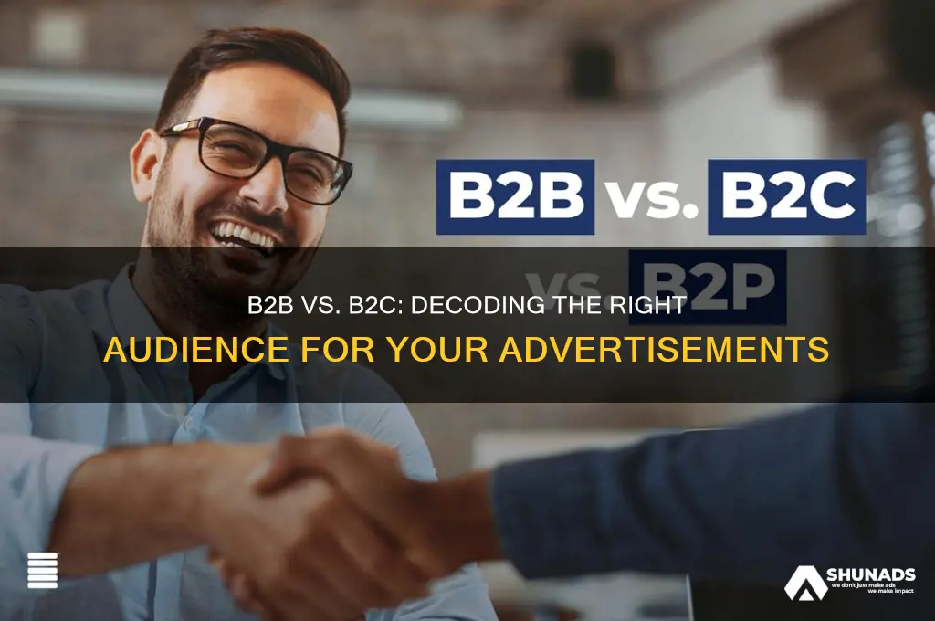 is getting advertisements b2b or b2c