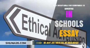 Should Companies Advertise in Schools? Ethical and Educational Implications