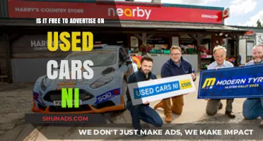Is Advertising on Used Cars NI Free? A Quick Guide