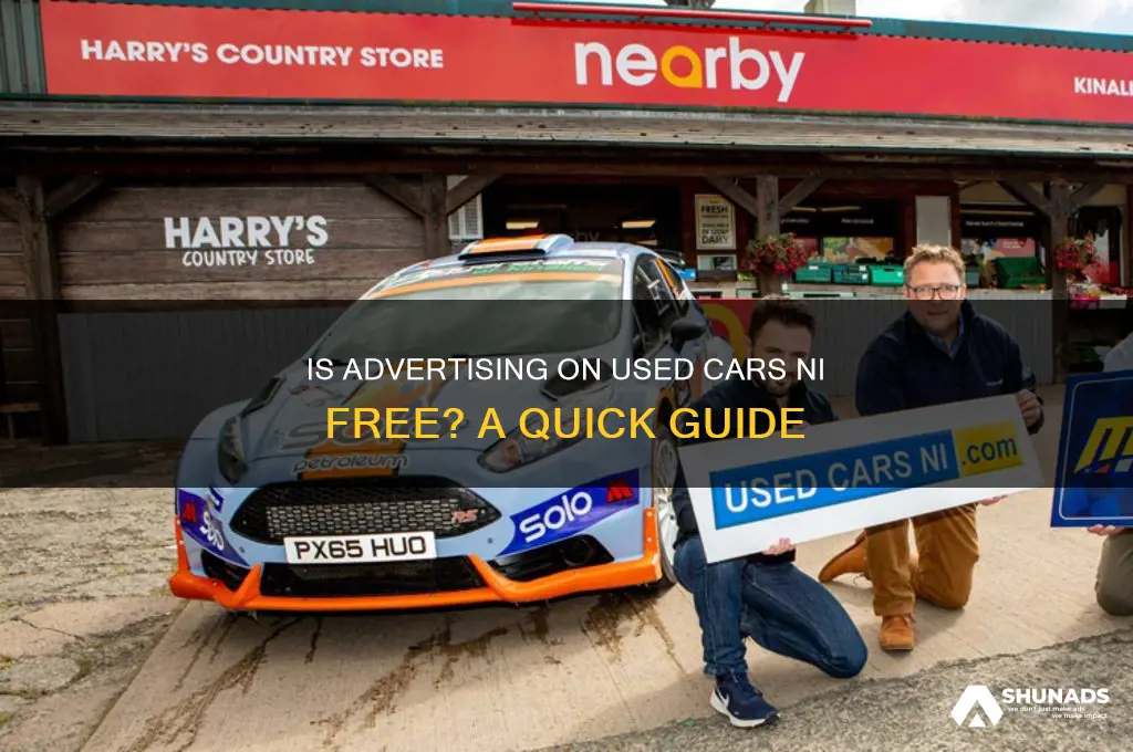 is it free to advertise on used cars ni