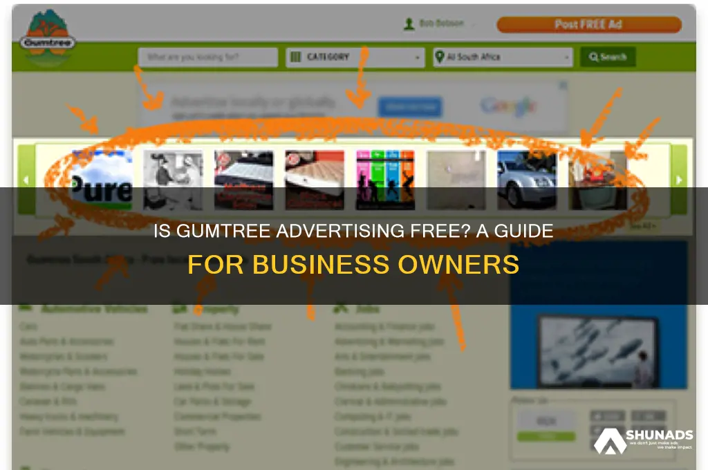 is it free to advertise your business on gumtree