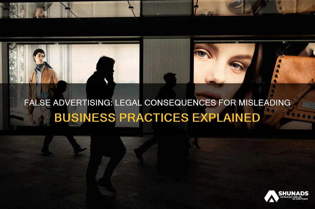 is it illegal for companies to falsly advertise