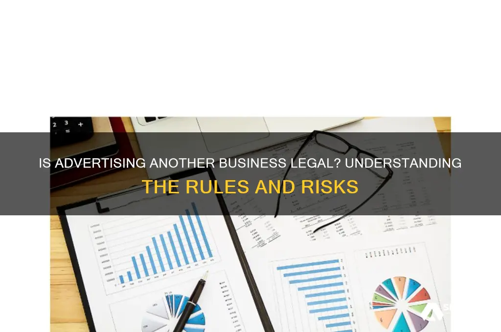 is it illegal to advertise another business