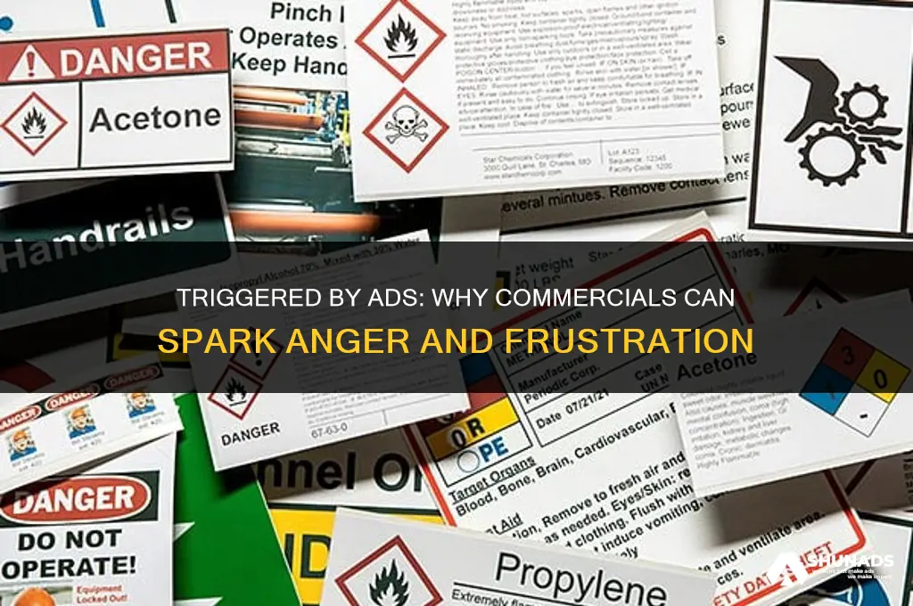 is it normal for advertisment to make me angry