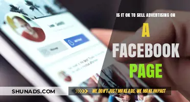 Selling Ads on Facebook Pages: Ethical and Practical Considerations Explored