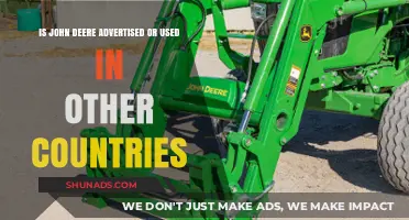 John Deere's Global Reach: International Advertising and Usage Explored