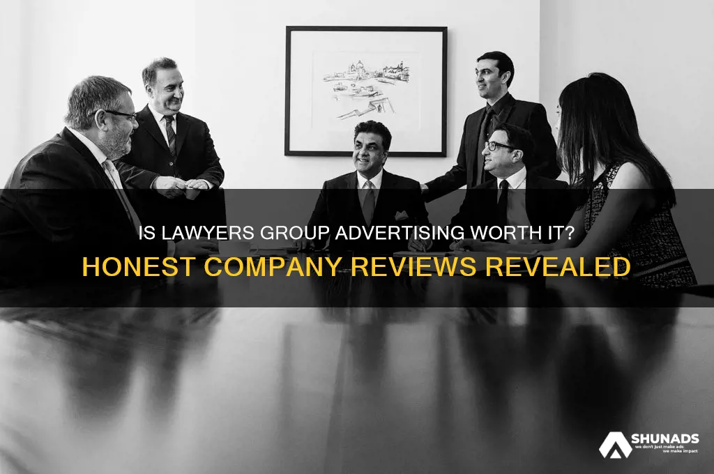 is lawyers group advertising a good company reviews