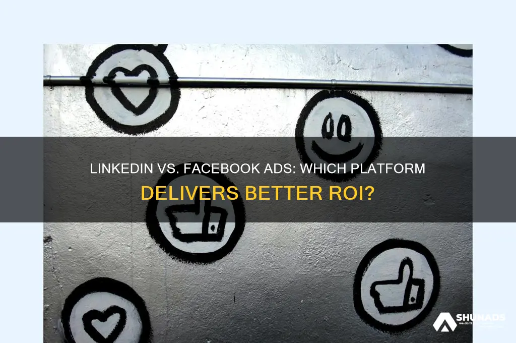 is linkedin advertising more than facebook