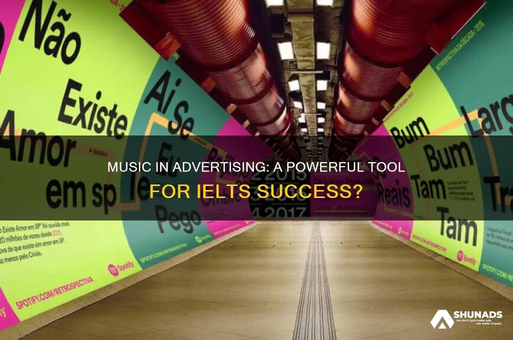 is music useful in advertising ielts