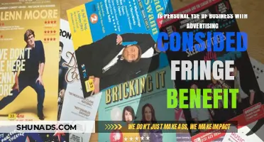 Is Personal Use of Business Advertising a Fringe Benefit?