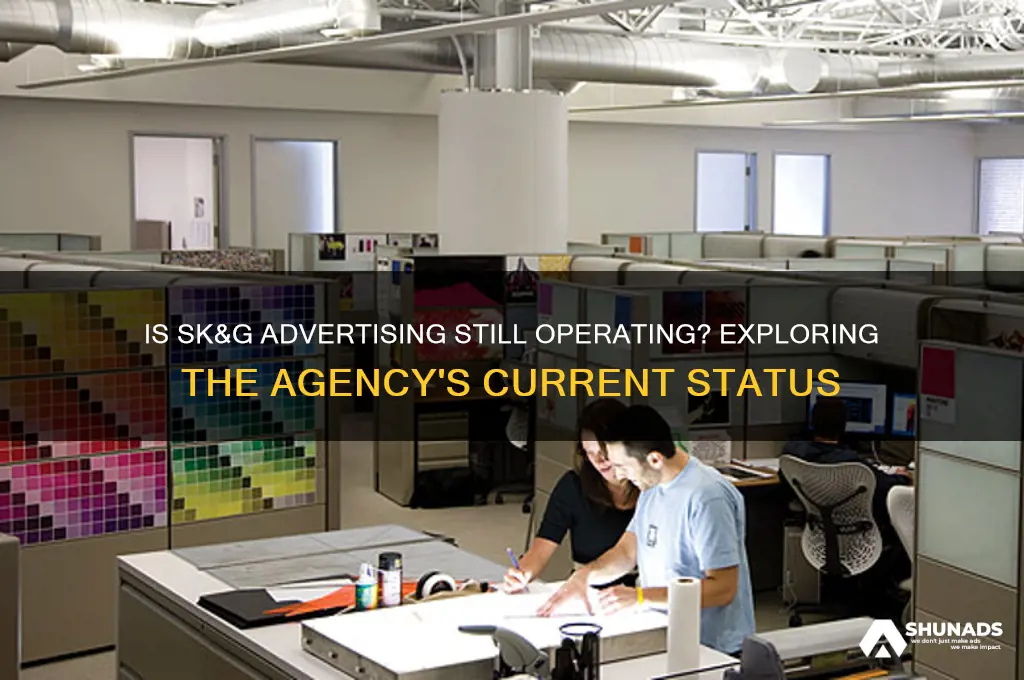 is sk&g advertising still in business