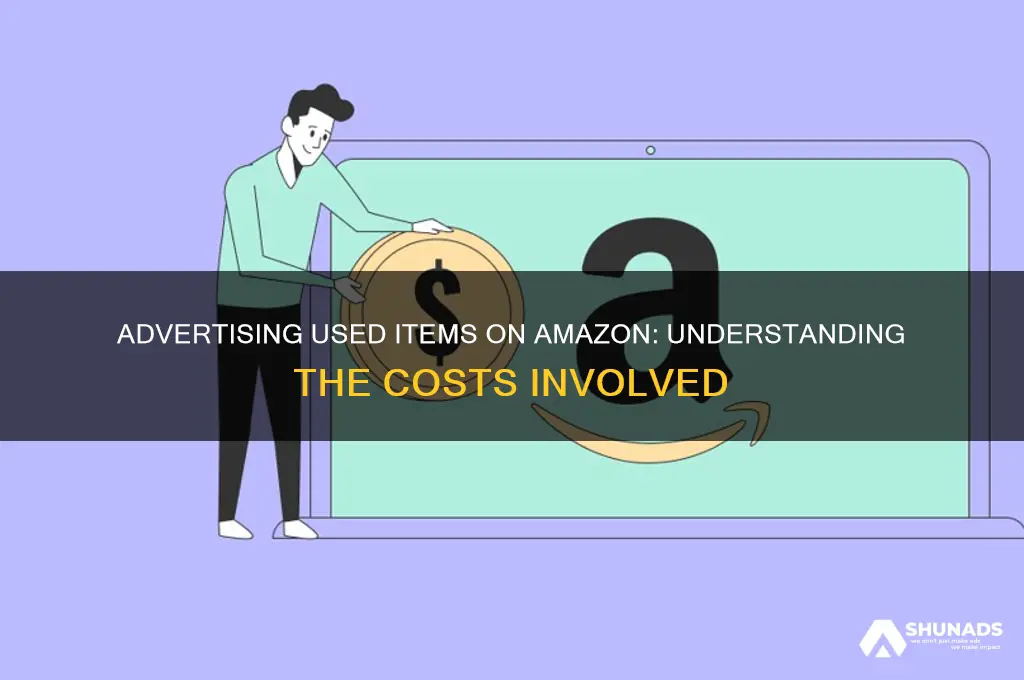 is there a cost to advertise used items on amazon