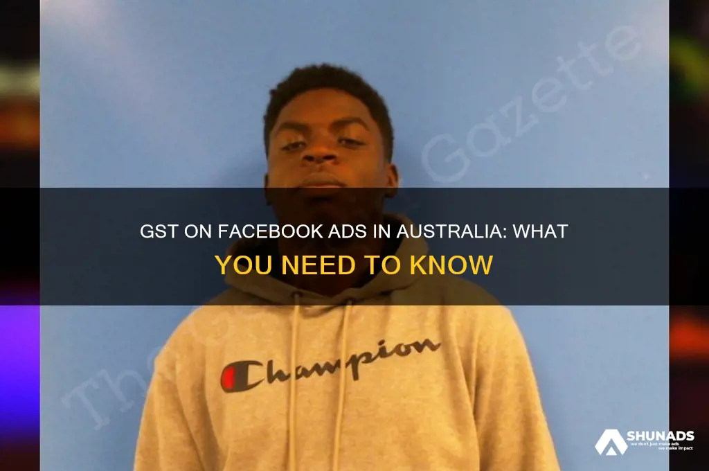is there gst on facebook advertising in australia