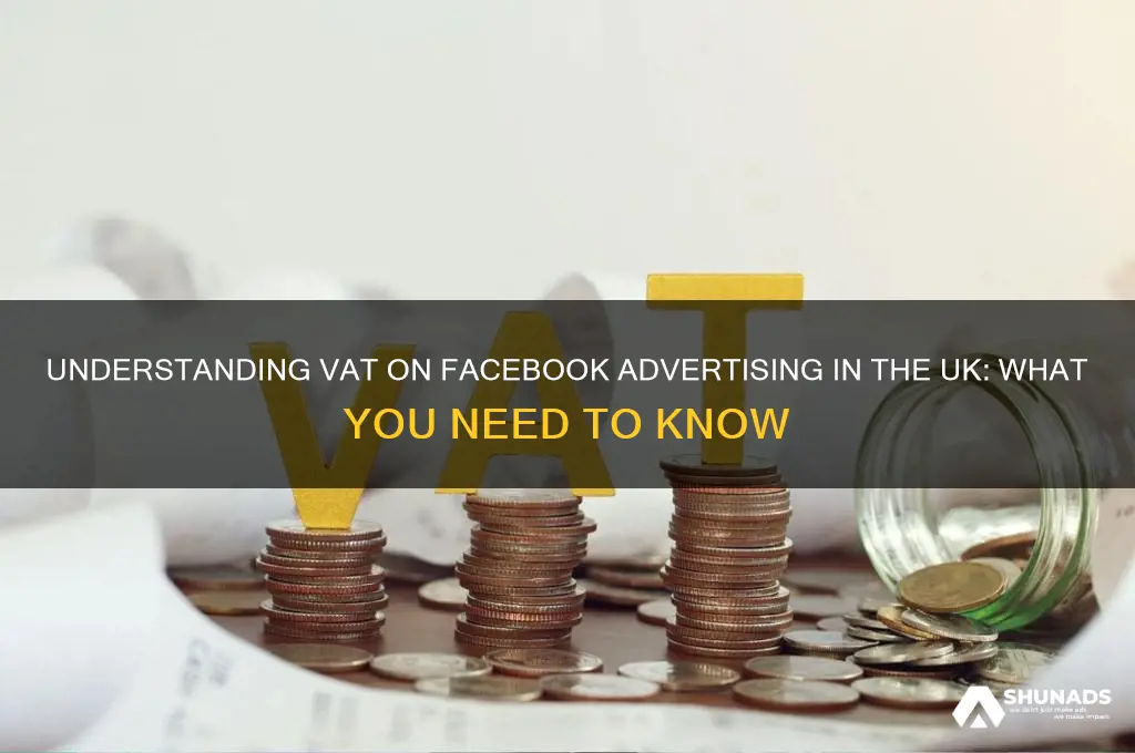 is there vat on facebook advertising uk
