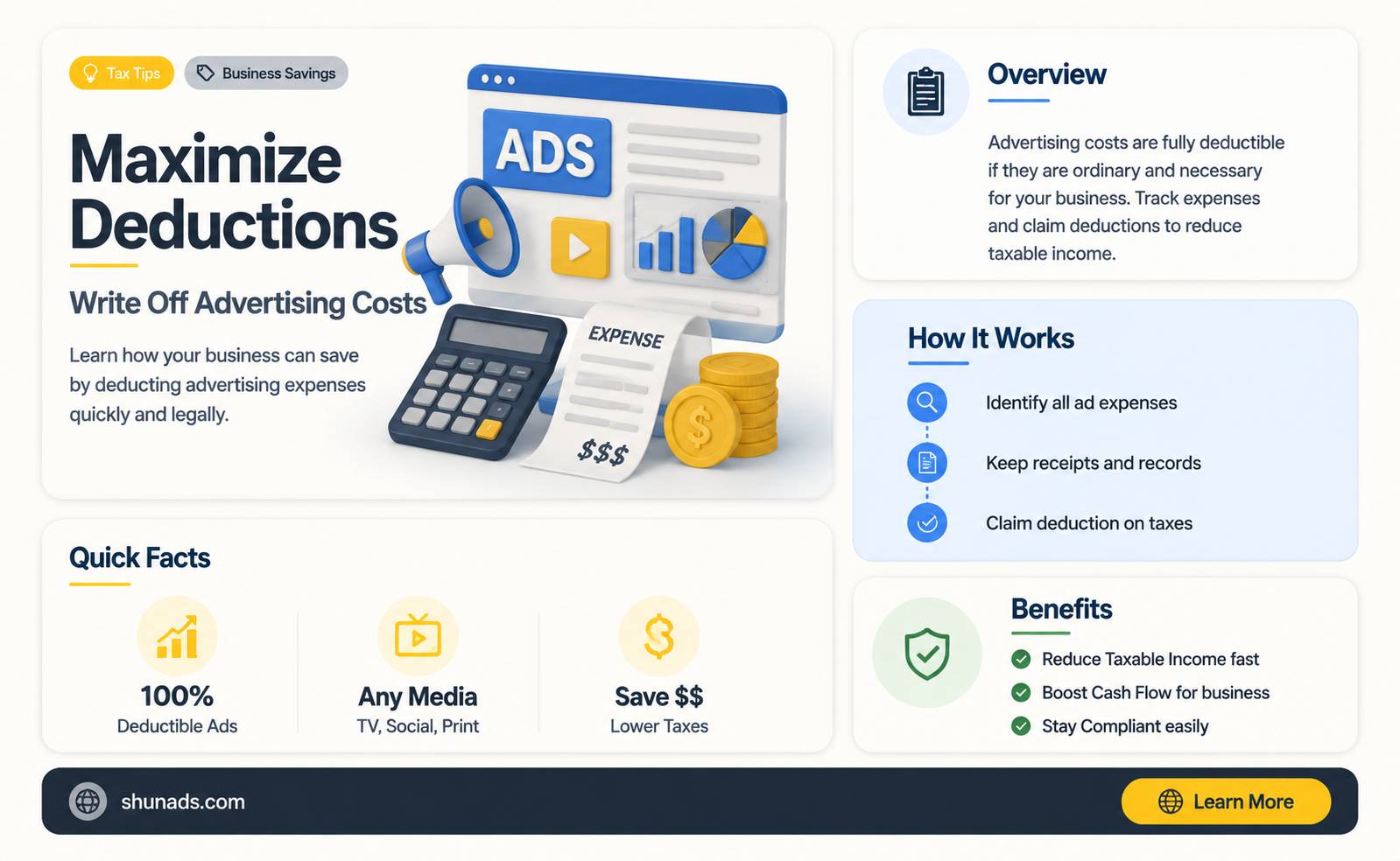 can i write off advertising costs for my business