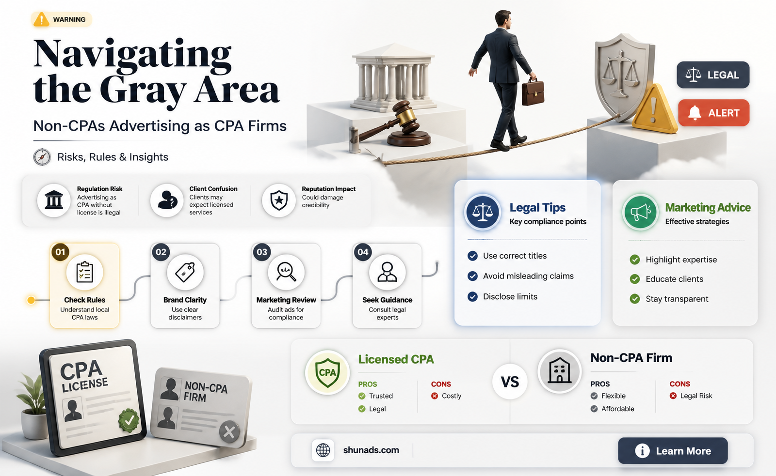 can a non-cpa advertise as cpa firm
